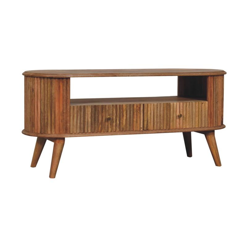 Artisan Furniture Solid Wood Soba Nordic Media Unit