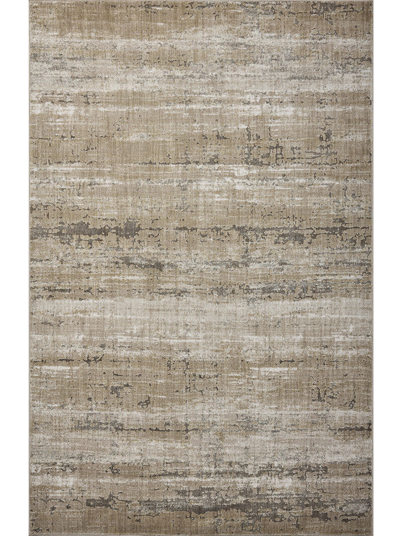 Wyatt WYA-02 Natural / Ivory 18" x 18" Sample Rug by