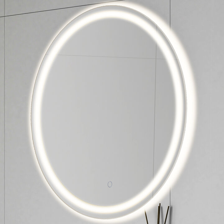 Dane Frameless Antifog Front/Back-Lit Bathroom Vanity Mirror with Smart Touch