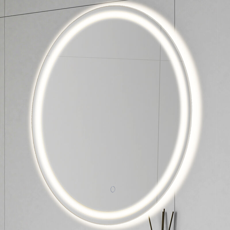 Dane Frameless Antifog Front/Back-Lit Bathroom Vanity Mirror with Smart Touch