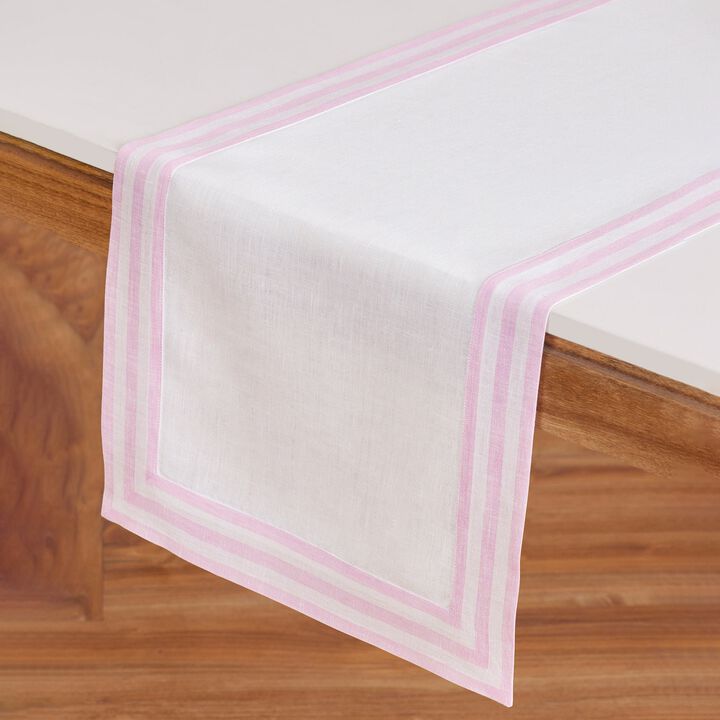 Solino Home 100% Pure Linen Table Runner | Mila