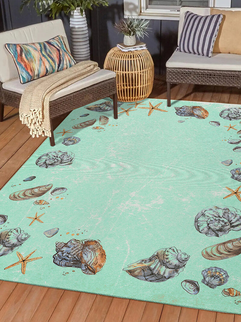 Seabreeze SZ9 Lagoon 3' x 5' Rug
