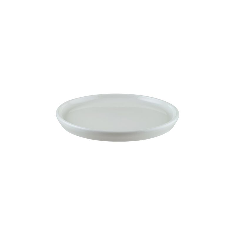 Hygge dia.11" Round White Porcelain Plate