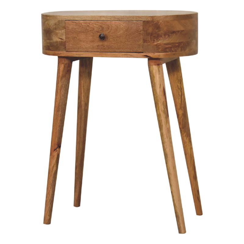 Artisan Furniture Solid Wood Mini Albion Oak-ish Console