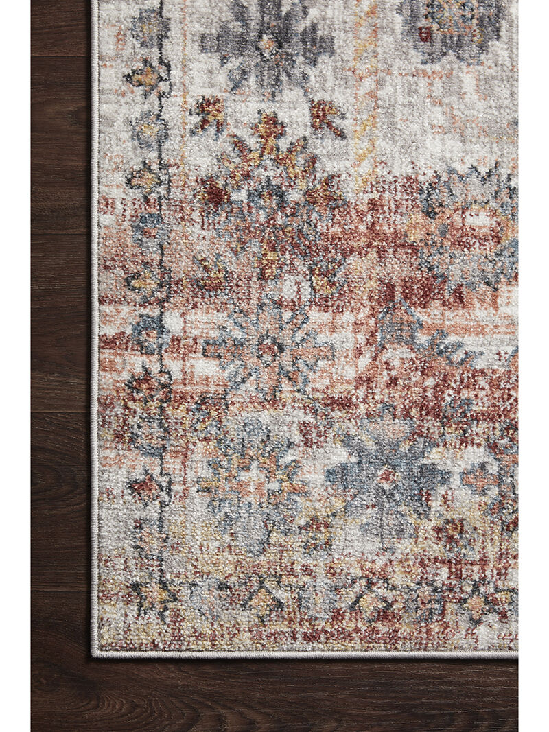 Cassandra CSN06 Rust/Multi 7'10" x 10' Rug