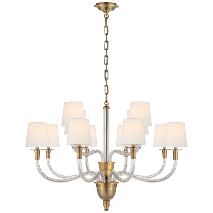 Vivian Lrg 2-Tier Chandelier
