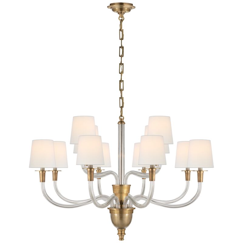 Vivian Lrg 2-Tier Chandelier