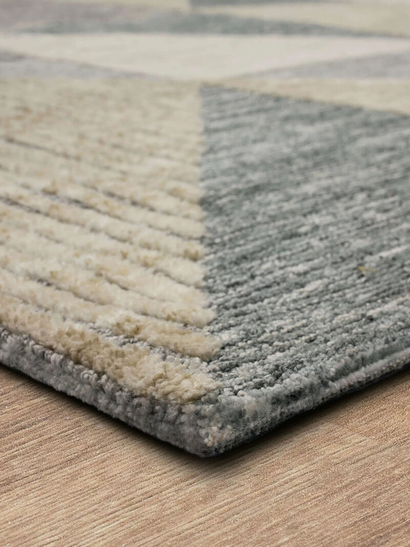 Bowen Oblique Tan 5'3"x7'10" Rug by Drew and Jonathan
