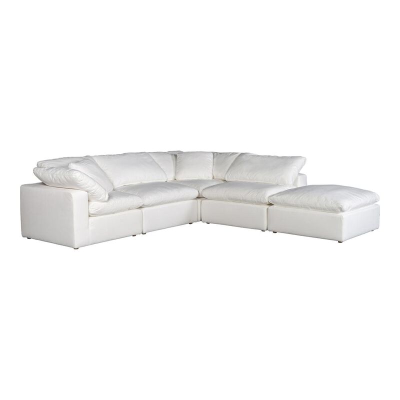 Dream Living Cream White Modular Sectional, Belen Kox