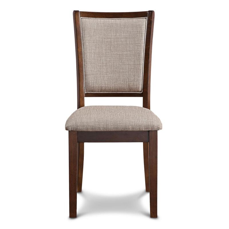 New Classic Furniture Furniture Amy 5-Piece Contemporary Wood Dining Set in Cherry