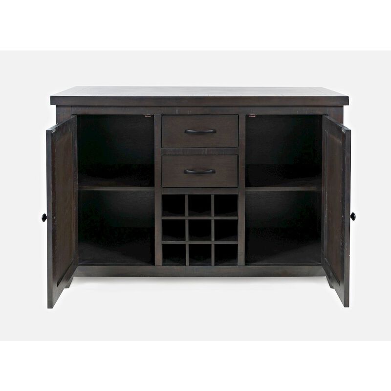 Jofran American Rustics Sideboard Buffet with Wine Rack