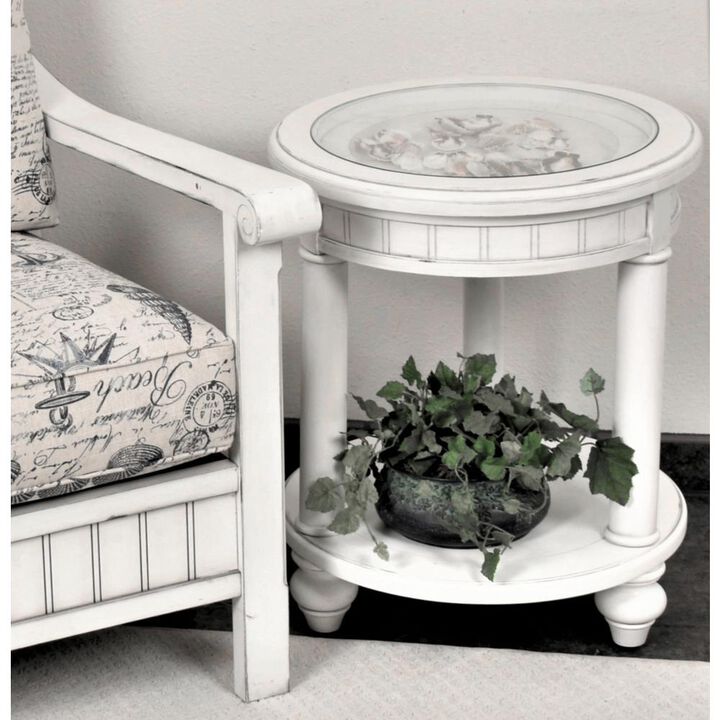 Sea Winds Coastal Furniture Monaco Round End Table