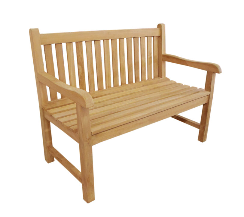 Teak Riverside 2 Seater Bench