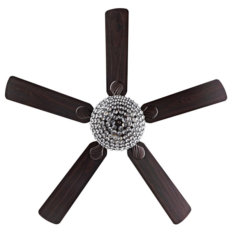 Cammy 3-Light Traditional Transitional Iron LED CEILING FAN