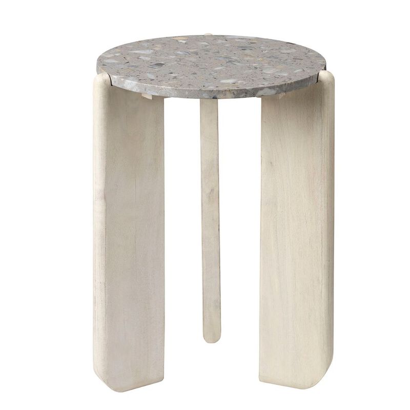 Quarry Side Table, Grey