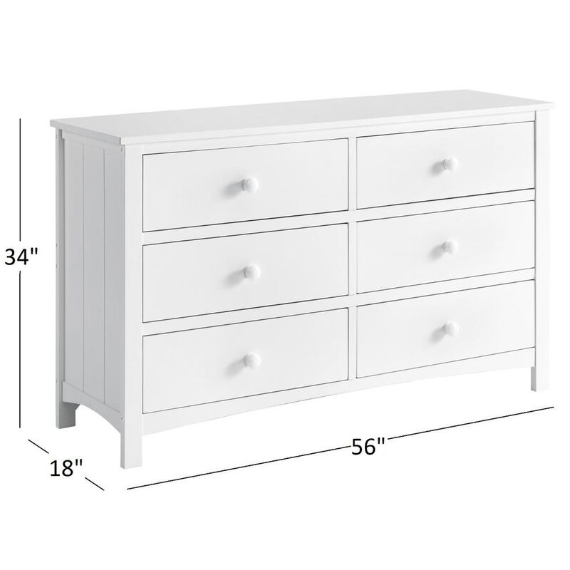 Oxford Baby Universal Rta 6 Dr Dresser Snow White