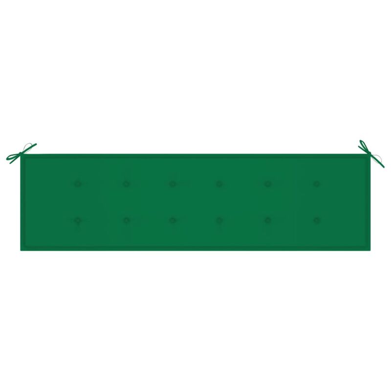 vidaXL Garden Bench Cushion Green 70.9"x19.7"x1.2"