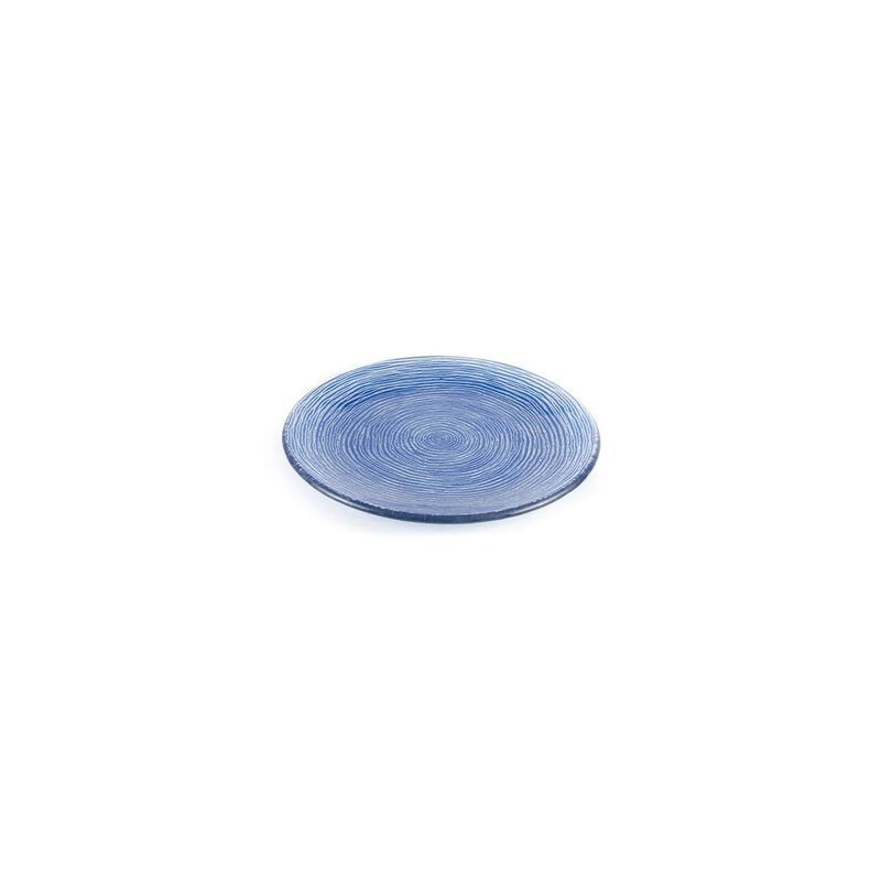 Glass Dinnerware dia.7.75" Round Glass Plate (Set of 2)