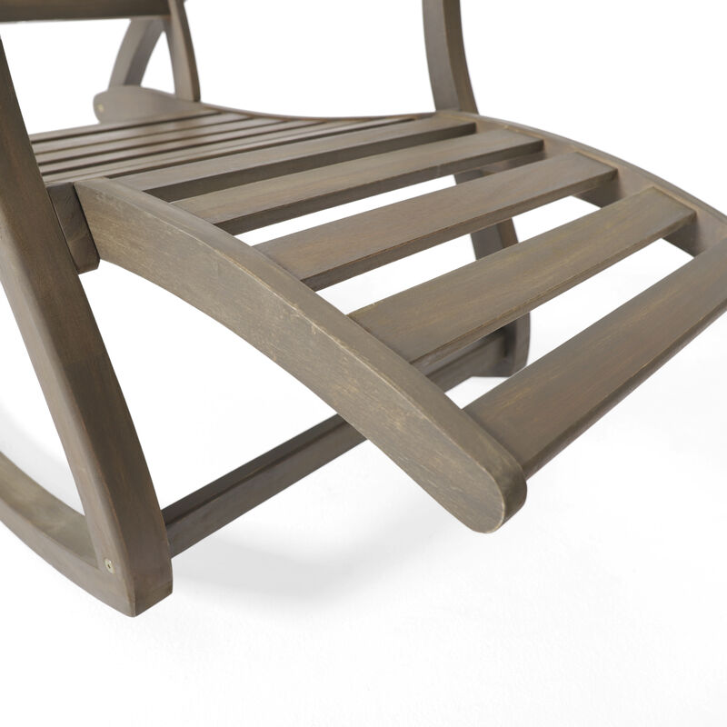Merax Outdoor Patio Recliner Rocking Chair