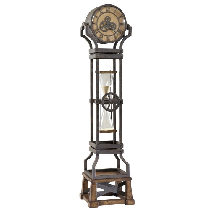 615074 Hourglass Floor Clock
