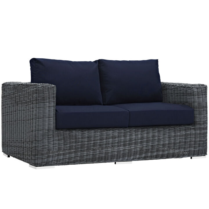 Modway - Summon Outdoor Patio Sunbrella® Loveseat