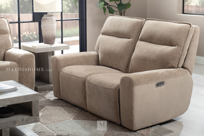 Putty Zero Gravity Power Loveseat