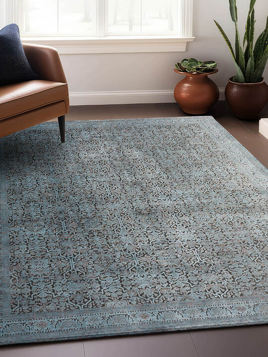 Vizcia VZ2 Blue 9'6" x 12'6" Rug