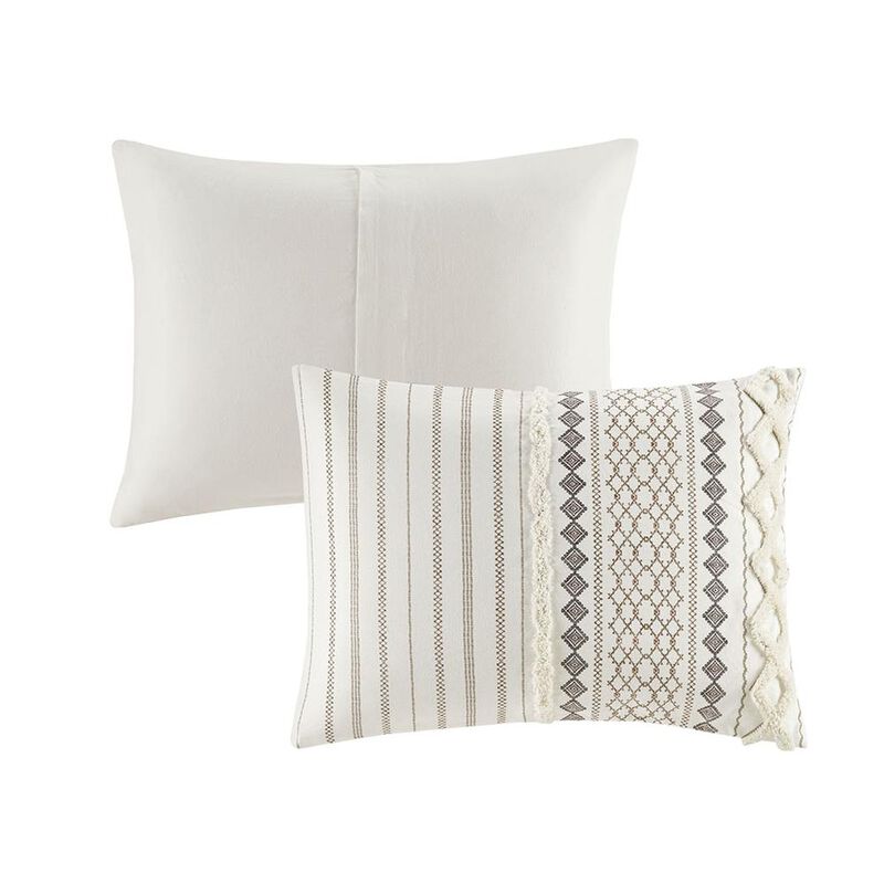 Belen Kox Imani Geometric Print Cotton Duvet Cover Set, Belen Kox