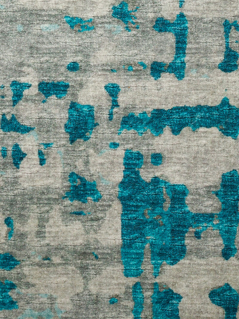 Brisbane BR5 Teal 3' x 5' Rug