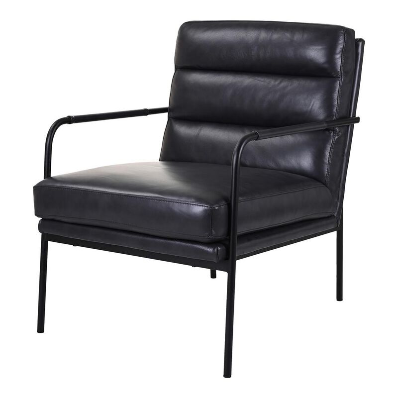 Moe's Home Collection VERLAINE CHAIR RAVEN BLACK