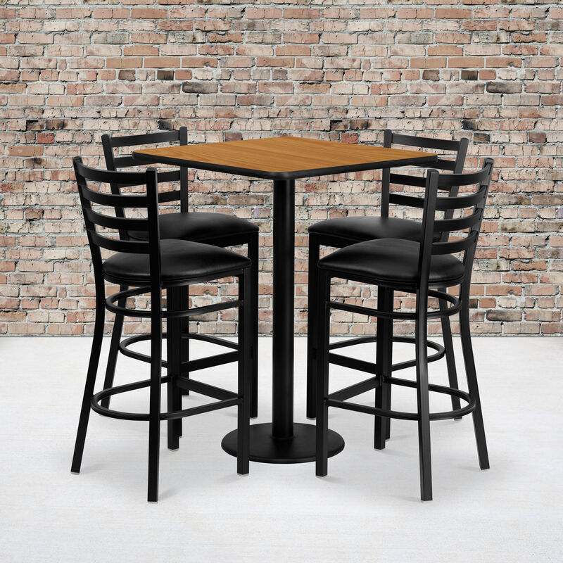 Laminate Restaurant Bar Table and Stool Sets