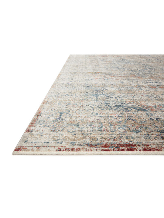 Elise ELI03 Neutral/Multi 18" x 18" Sample Rug