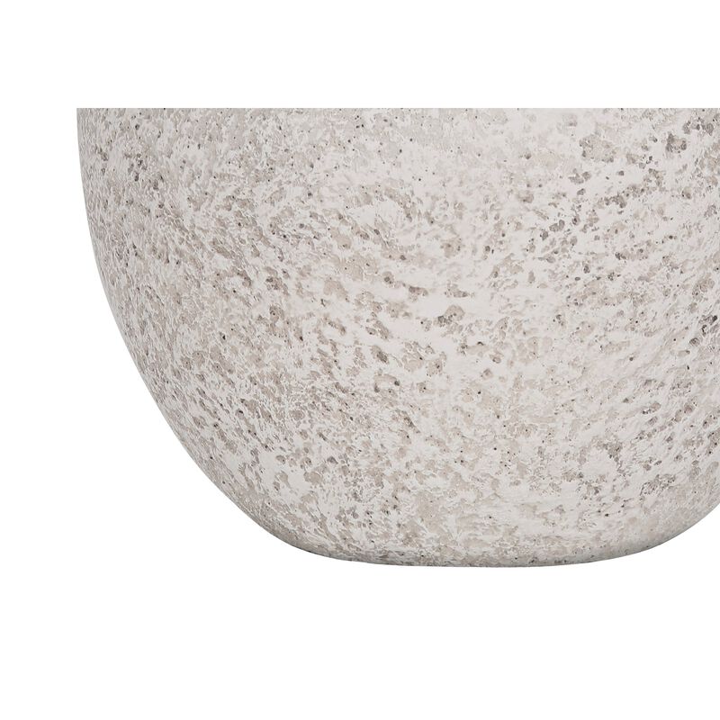 Monarch Specialties I 9732 - Lighting, 22"H, Table Lamp, Cream Concrete, Ivory / Cream Shade, Modern