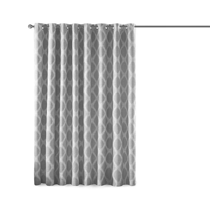 Belen Kox Modern Blackout Printed Ikat Window Panel, Belen Kox
