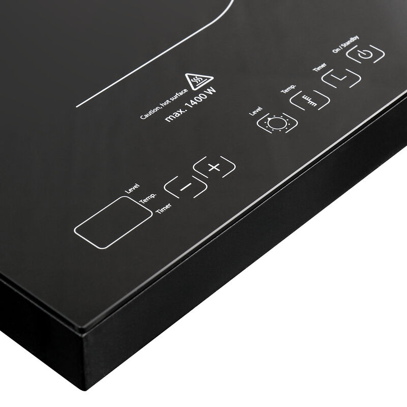 MegaChef 1400 Watt Portable Dual Induction Cooktop