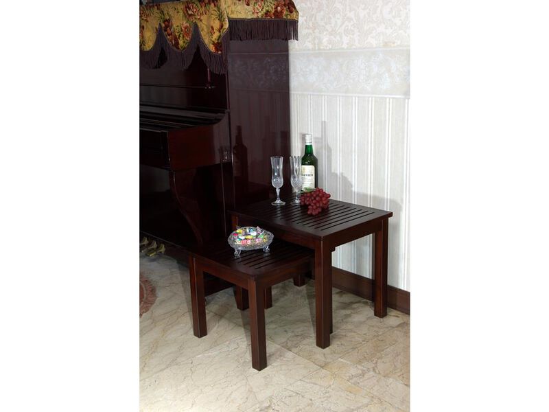 Mahogany Nesting Table  (set of 2 pcs)
