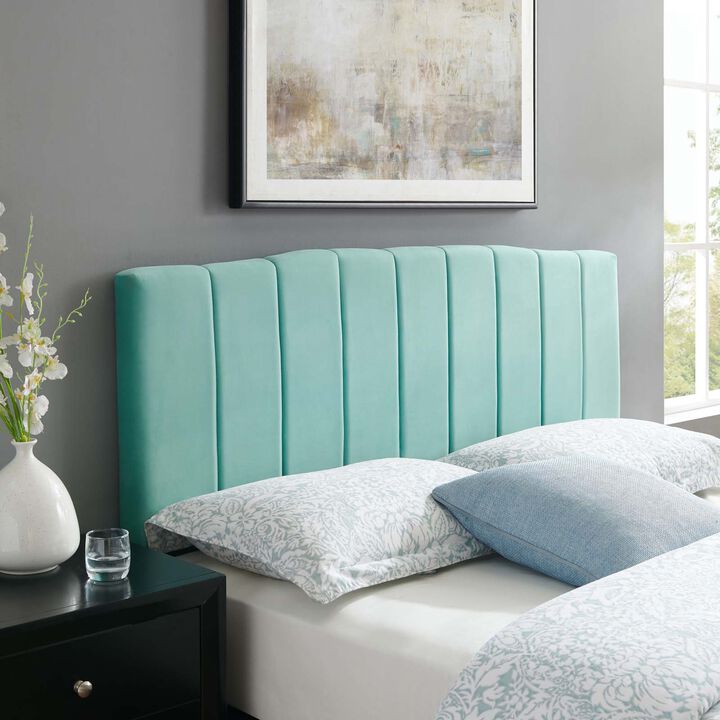 Modway - Camilla Channel Tufted King/California King Performance Velvet Headboard