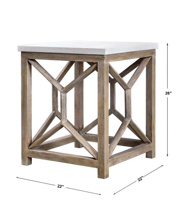 Catali Stone End Table