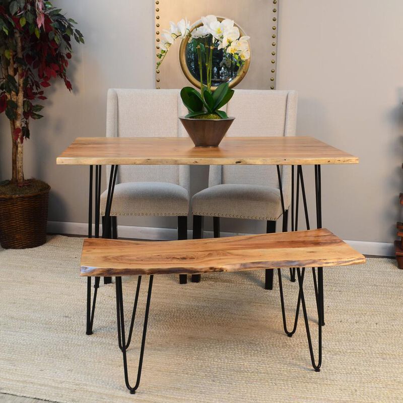 Carolina  Seti Live Edge Dining Table,