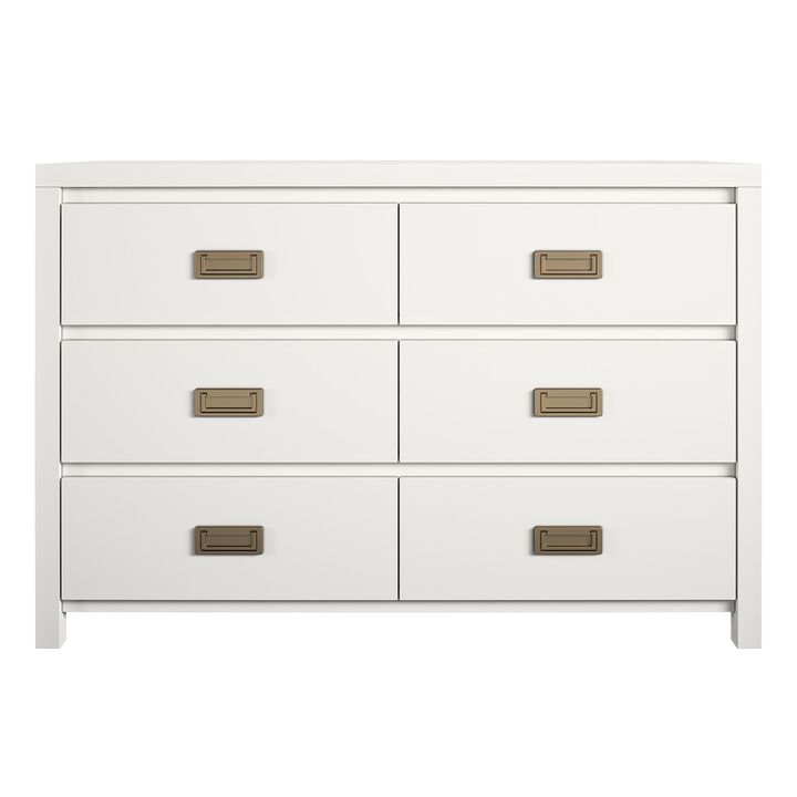 Little Seeds Monarch Hill Haven 6 Drawer White Kids' Dresser