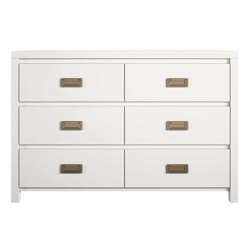 Little Seeds Monarch Hill Haven 6 Drawer White Kids' Dresser