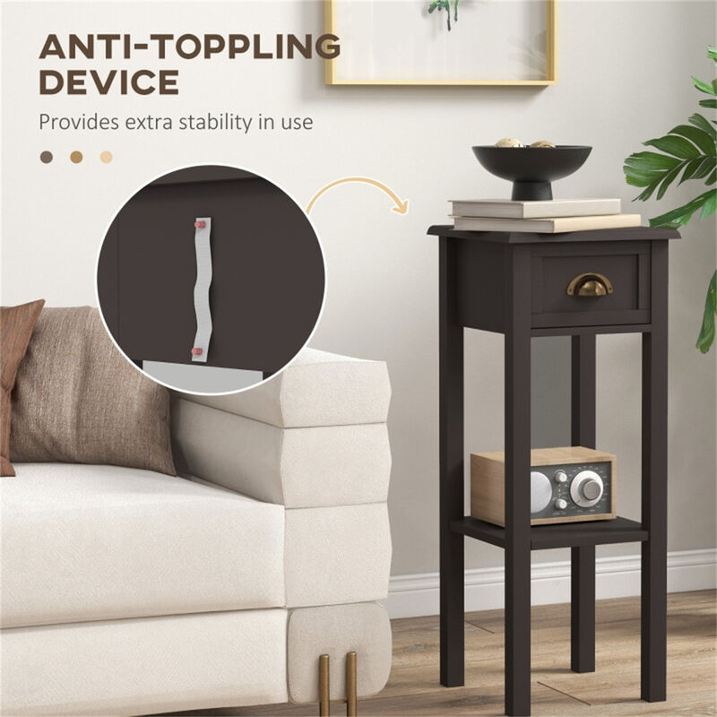 Modern Coffee Table, Versatile Side Table for Living Room & Bedroom