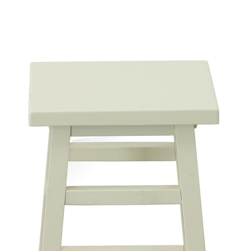 Carolina Living Tavern Pub Counter Stool - Antique White