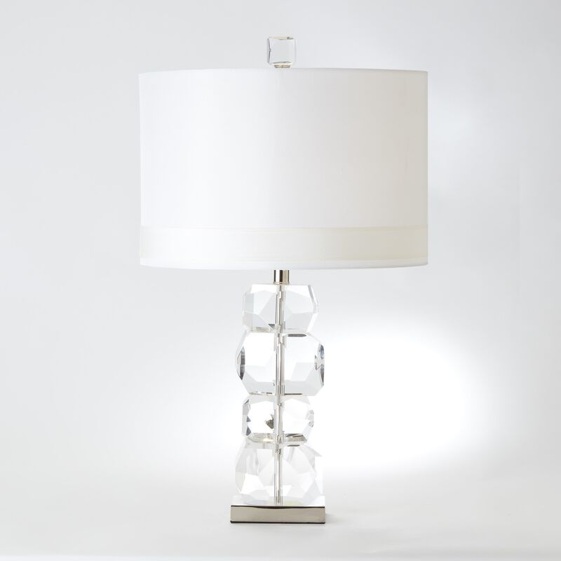 Stacked Gemstone Lamp- Short