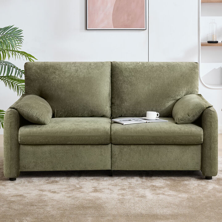 Merax Chenille 2-Seat Sofa for Living Room
