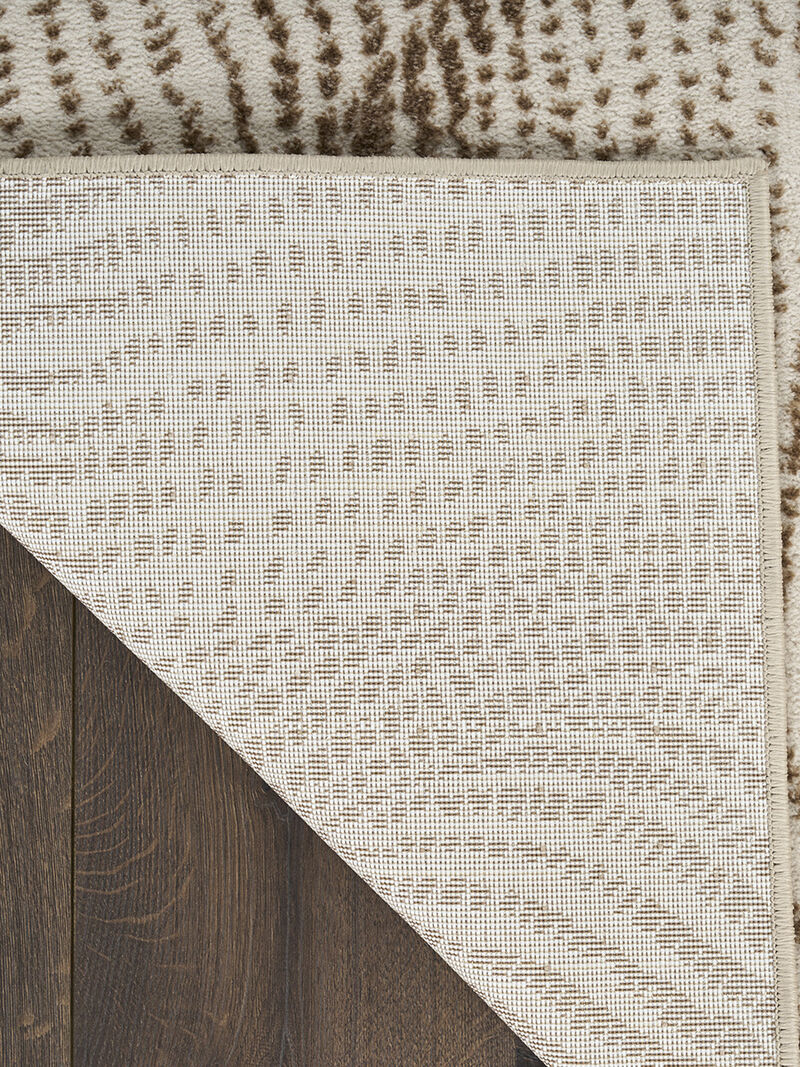 Central Park West CEP01 Beige/Brown 9' x 12' Rug