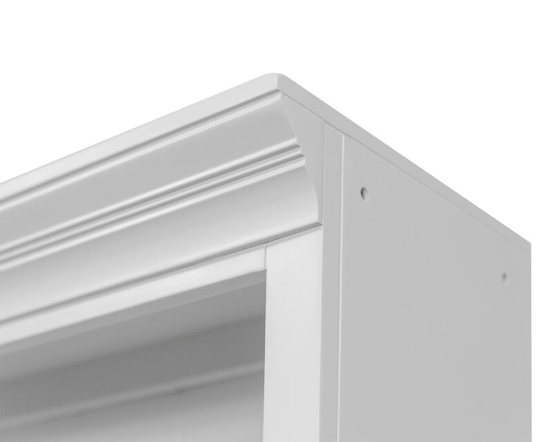 Modern Wood Open Bookcase