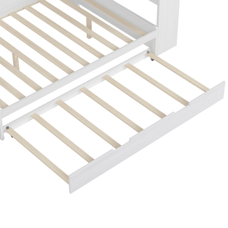 Merax Daybed with Storage Shelves