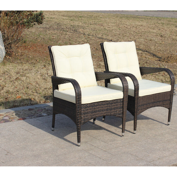 2-Piece Liberatore Dining Chairs With Cushions (Cushion)