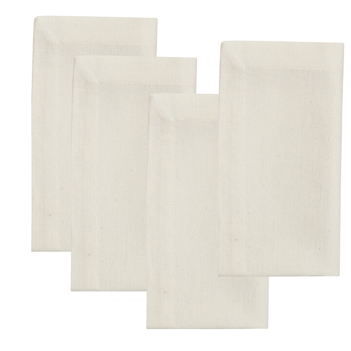 Park Designs Cream Chadwick Napkin Set of 4